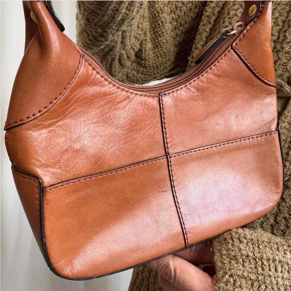 Y2K/90s Etienne Aigner leather handbag brown. - Picture 8 of 11